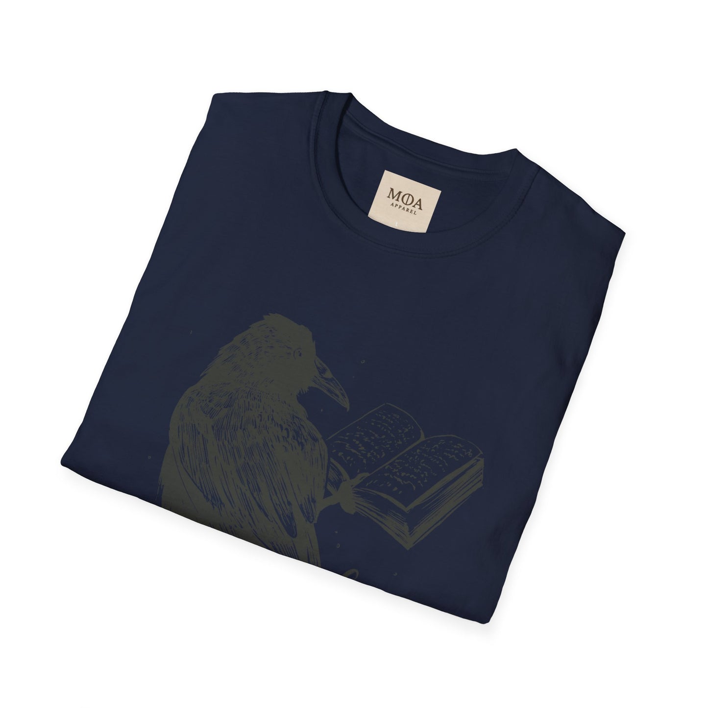 Blackwing Raven - Gothic Raven Shirt - Dark Academia Graphic Tee - Unisex Cotton T-Shirt