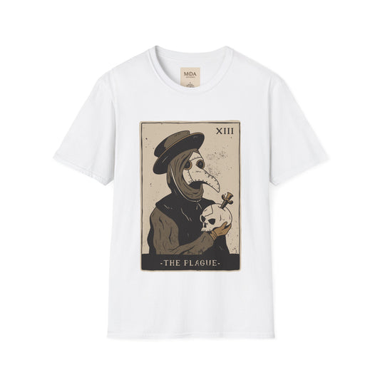The Doctor - Tarot Card Shirt - Plague Doctor Graphic Tee - Unisex Cotton T-Shirt