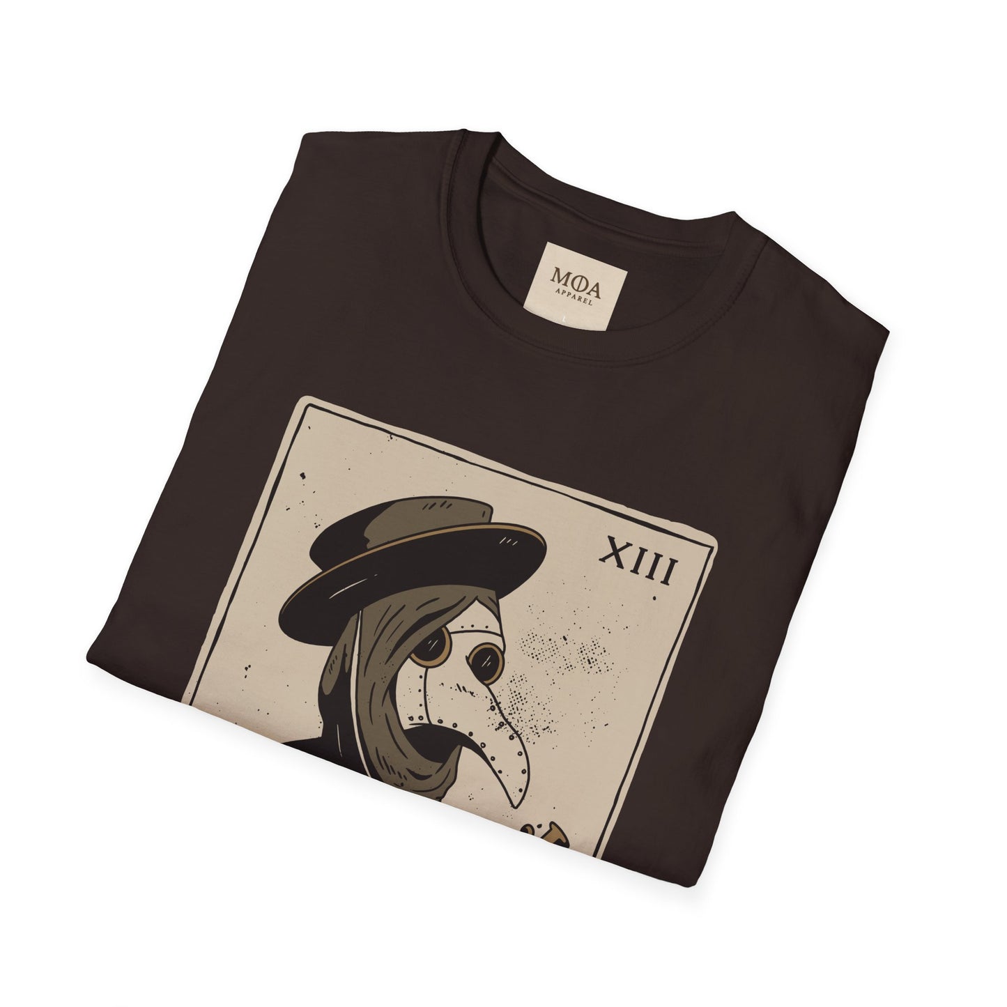 The Doctor - Tarot Card Shirt - Plague Doctor Graphic Tee - Unisex Cotton T-Shirt