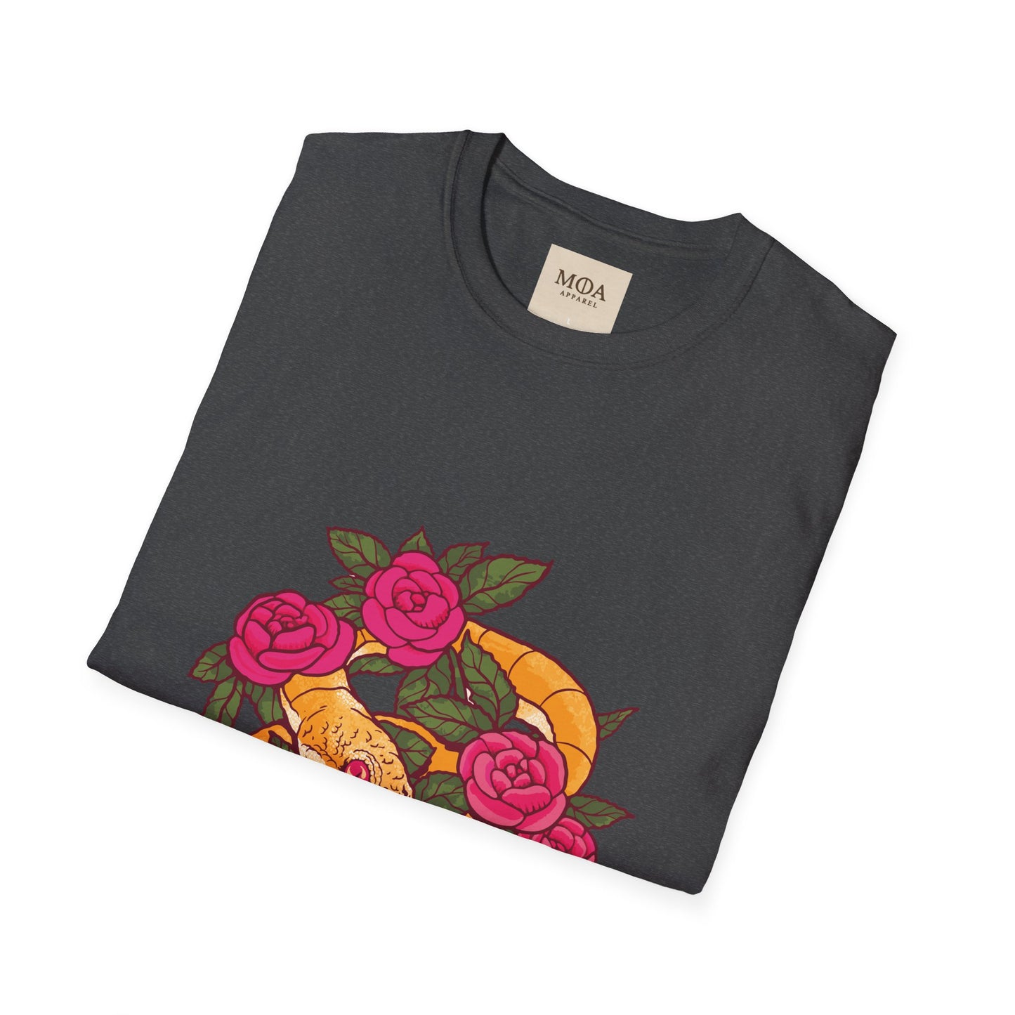 Guilty Pleasure - Snake of Temptation Shirt - Sinful Serpent Graphic Tee - Unisex Cotton T-Shirt