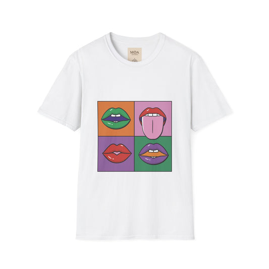 Loose Lips - Bold Statement Shirt - Gossip Graphic Tee - Unisex Cotton T-Shirt